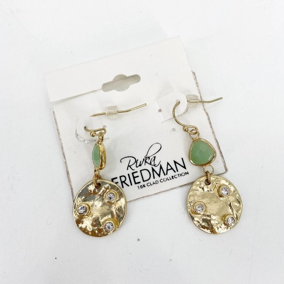 Rivka Friedman 18k Gold Clad Collection Earrings - Picture 1 of 1